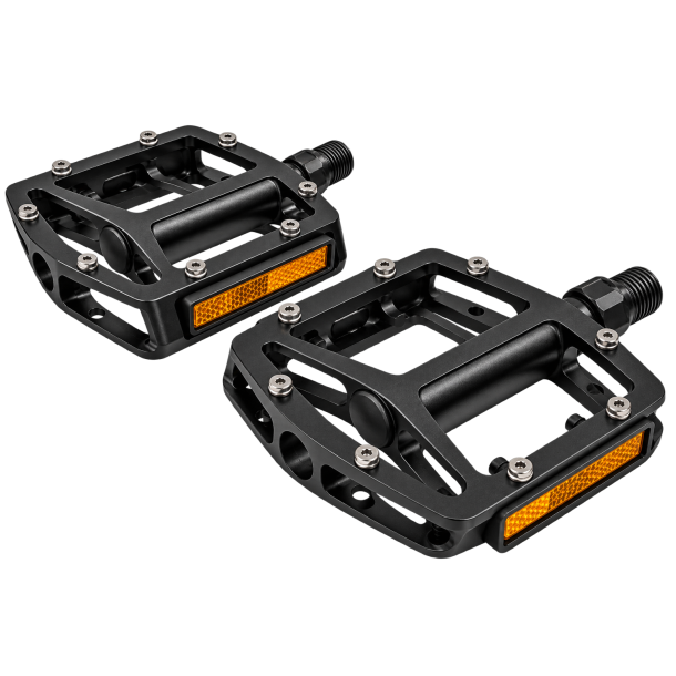 MTB Platformspedaler � 9/16", sort aluminium