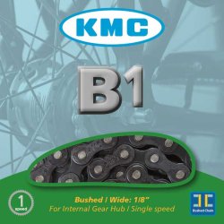 K�de, 1 speed, bred, sort, KMC B1