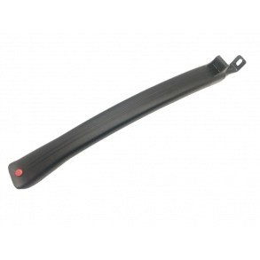 Bagskrm/ forskrm, racer, med stlbeslag