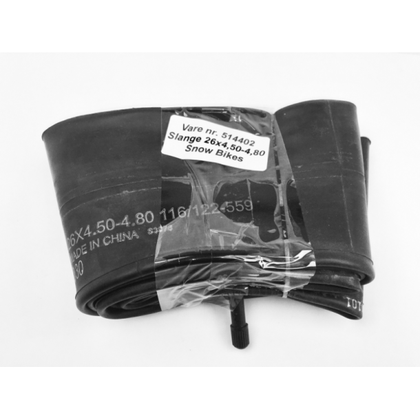 Slange, AV, 26" x 4.50-4.80, (116/122-559)