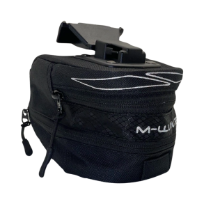Taske, sadeltaske, clip on, M-WAVE