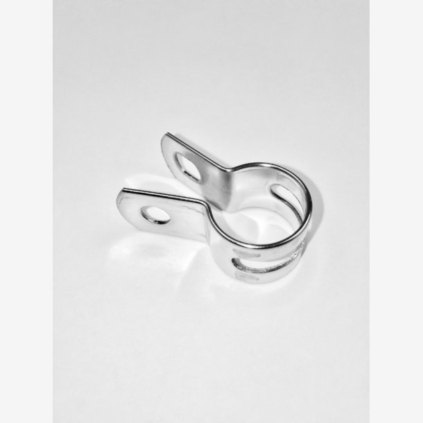 Bremsebnd, 14mm. Elforzinket stl