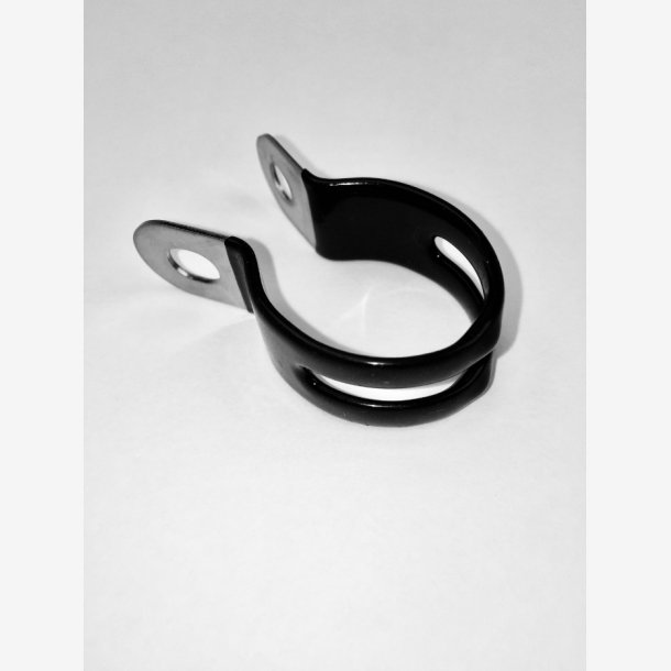 Bremsebnd, 25,4mm. stl med gummi belgning.