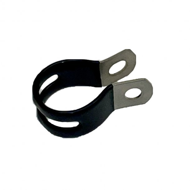 Bremsebnd, 22mm. stl med gummi belgning.