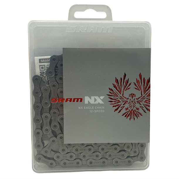 SRAM NX Eagle cykelk�de til 1�12 gear � 126 led inkl. PowerLock