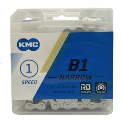 KMC Rustbuster cykelk�de til 1�6 gear � 1/2" � 3/32"