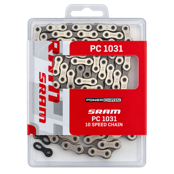 SRAM PC1031 cykelk�de til 10 udvendige gear � 114 led inkl. samleled