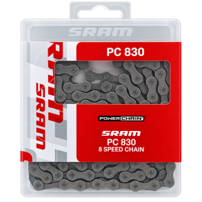 SRAM PC830 cykelk�de til 8 udvendige gear � 114 led