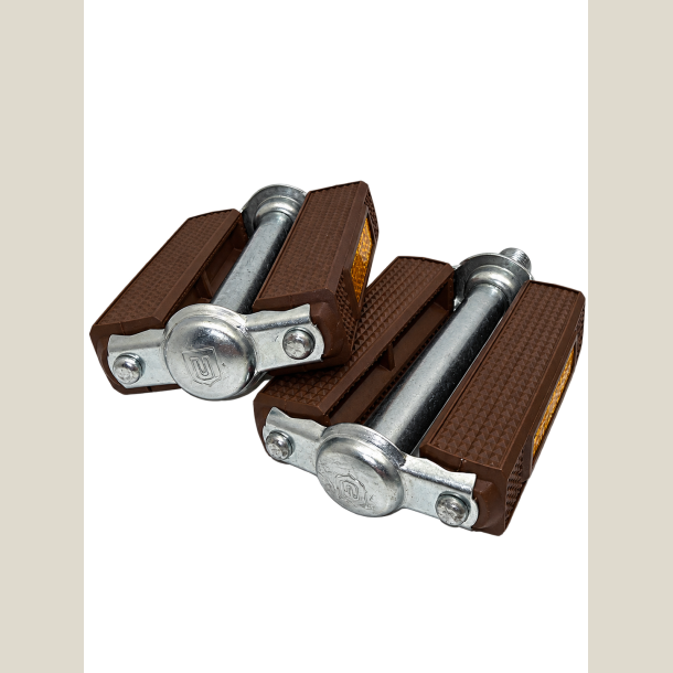Pedal med refleks, brun � som den originale gl. model