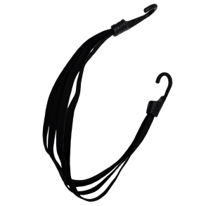 Elastikstrop med kroge, 4 flade elastikstroppe