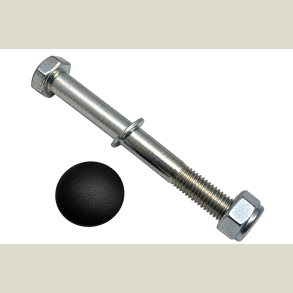 Bolt til forhjul � Nihola med tromlebremse � M12 x 130 mm