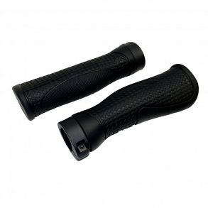 Hndtag i sort gummi, ergonomisk, st  135 + 135mm. 