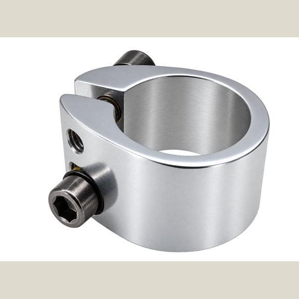 Sadelstangsklamme med bolte �28,6mm.