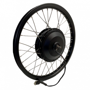 Opbygning af hjul p� dit eget el-nav. (Alu. f�lg)