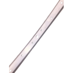 Flg, 26" x 1 3/8 (559X19) enkelt bund, mat alu., SCHURMANN