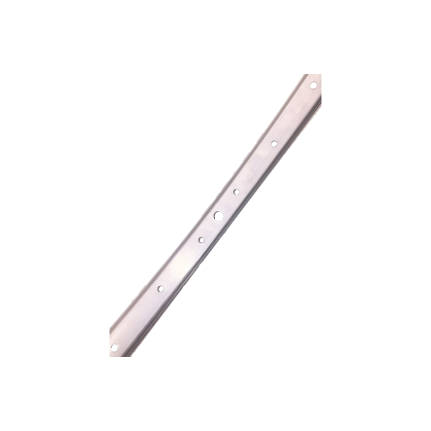 Flg, 26" x 1 3/8 (559X19) enkelt bund, mat alu., SCHURMANN