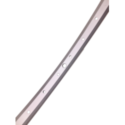 Flg, 24" x 1 3/8 (540x19) elox, Alu.