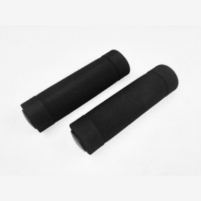 Hndtag, 125/125mm. Sort, skum