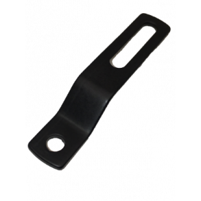 Beslag til Kdeskrm,vinkel, bag, sort.