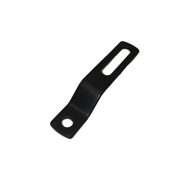 Beslag til Kdeskrm,vinkel, bag, sort.