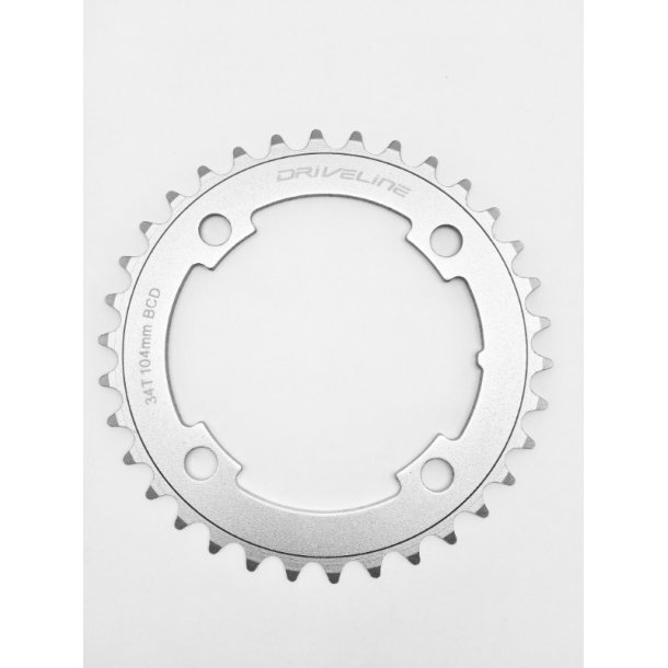 Klinge, FIX 104, 34T. 4 hul, DRIVELINE