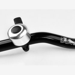 Klokke, mini, slv, alu.