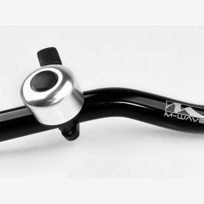 Klokke, mini, slv, alu.