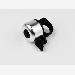 Klokke, mini, slv, alu.