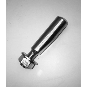 Kilebolte, 9,5mm. Galv.