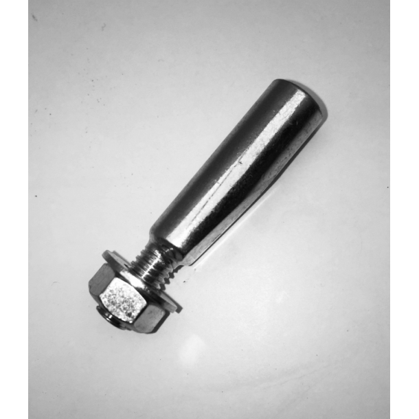 Kilebolte, 9,5mm. Galv.