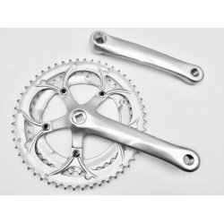 Kranks�t, 2 klinger, 52/42, alu/st�l