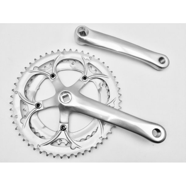 Kranks�t, 2 klinger, 52/42, alu/st�l
