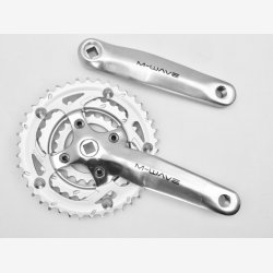 Krankst, 3 klinger, 42/32/22, slv, M-WAVE