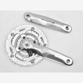 Krankst, 3 klinger, 42/32/22, slv, M-WAVE