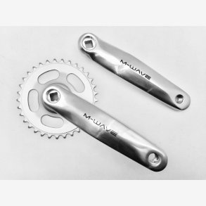 Krankst, 1 klinge, 33 T. alu. slv, M-WAVE