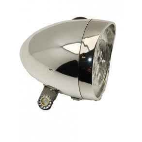 Forlygte, Retro, 3 x LED, batt., chrome, IKZI LIGHT