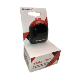 Baglygte, E-line, diode med blink, SMART