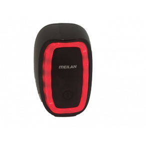 Baglygte, m/stoplys, X6, USB opladelig, MILAN