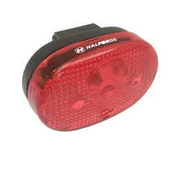 Baglygte, HALFORDS, 3 led.