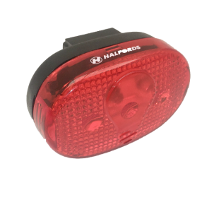 Baglygte, HALFORDS, 3 led.