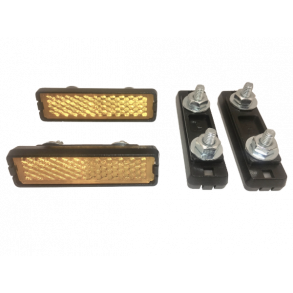 Refleks til Pedal, skrue Model, 4 stk.