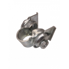 Sadelbeslag, til flad sadelvange, blank