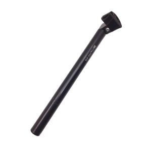 Sadelpind, 27,2mm. 350mm. m/ slde, Sort, M-WAVE