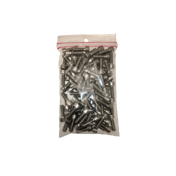 Bolt, 5x20mm. UNBRACO, rustfri, 100 stk.