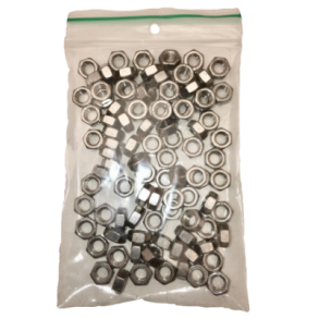 M�trik, 5mm. Rustfri st�l, 100stk.