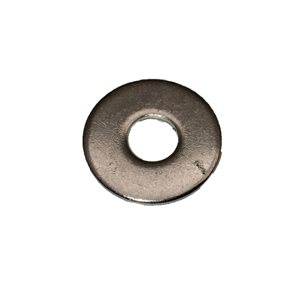 Skive, 5mm. (5x15x1,2mm.) rustfri, 100 stk.