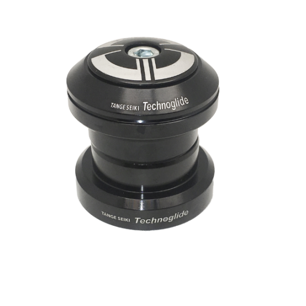 Styrfittings, AHEAD, 1 1/8", Tange, sort