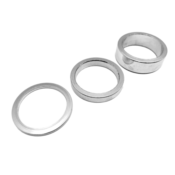 Spacer, 1" - 25,4mm. slv