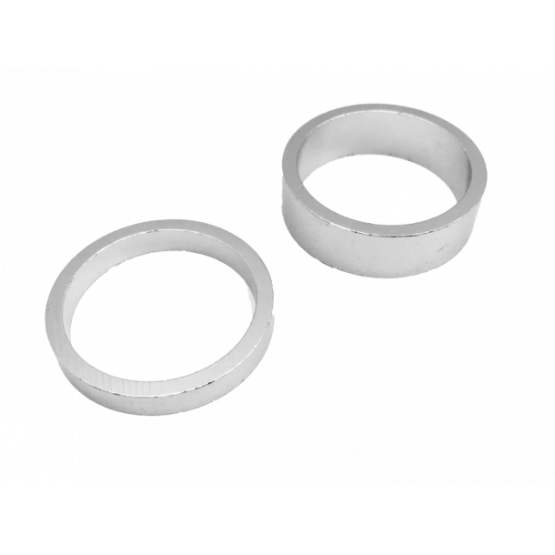 Spacer, 1 1/8" - 28,6mm. slv