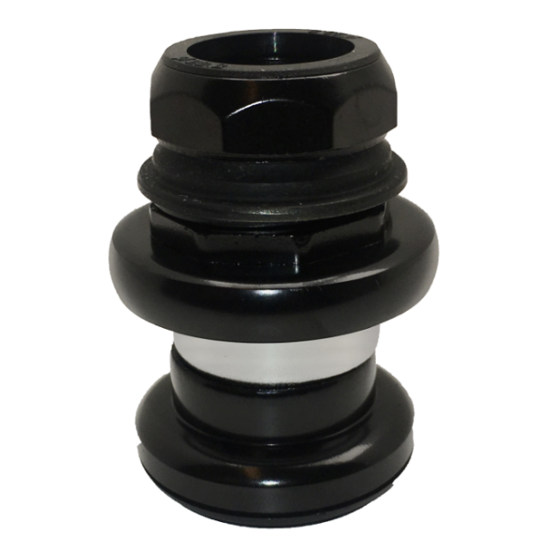 Styrfittings, Gevind 1". sort stl.